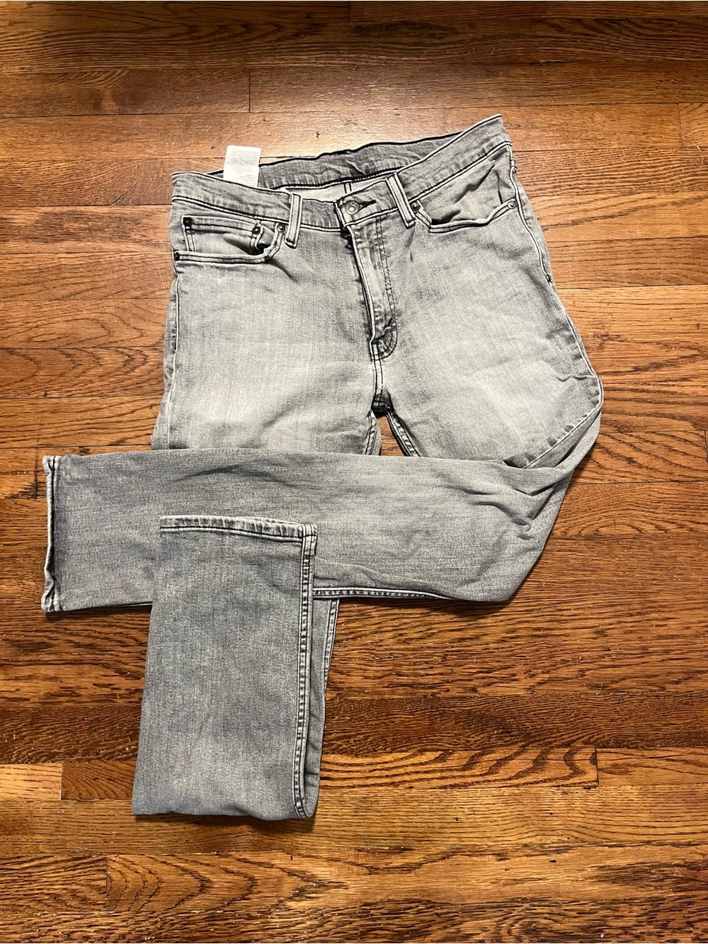 Men's Levi’s 511 Light Gray Slim Fit Jeans